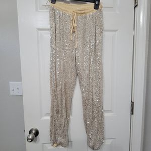 12th Tribe Sequin Pants